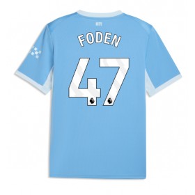 Pánské fotbalový oblečení Manchester City Phil Foden #47 Domácí košile 2026-27 Krátkým Rukávem